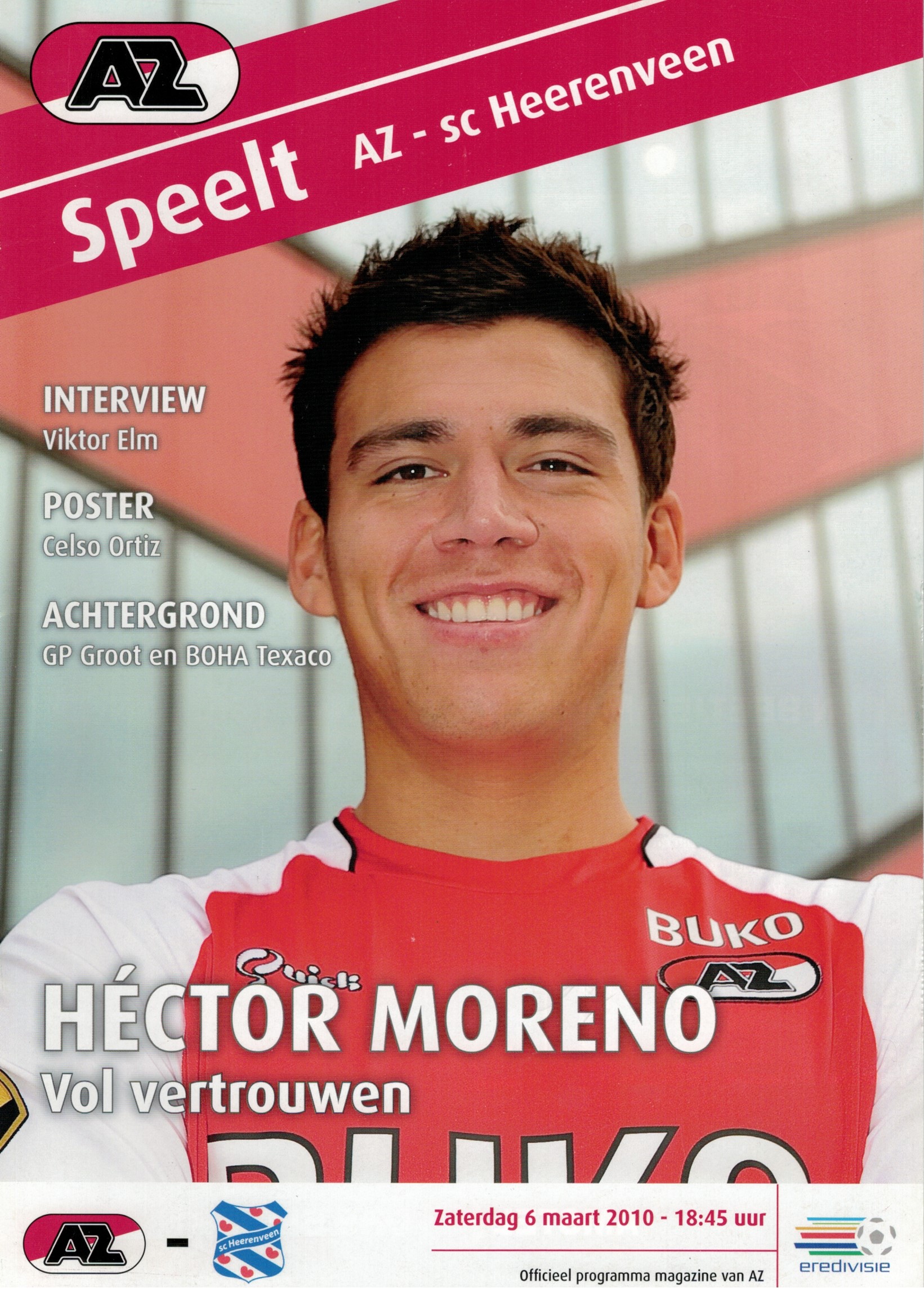 AZ Programma 6-maa-2010 Heerenveen thuis